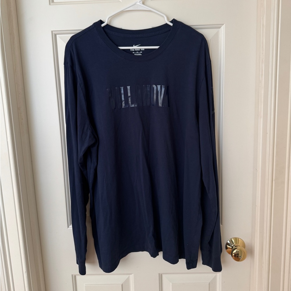 Villanova Nike Men’s Long Sleeve Navy Shirt